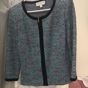 St.Johns knit Blazer & Skirt size 10